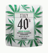 SOUR DIESEL | 7g | Infused 40's Flower | STIIIZY