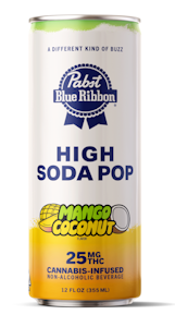 Pabst - Pabst Blue Ribbon - Seltzer - Mango Coconut - Drink - 12oz - 25mg