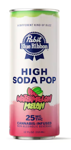 Pabst - Pabst Blue Ribbon - Seltzer - Watermelon Melon - Drink - 12oz - 25mg