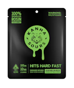 Kanha - NANO Solventless - Sour Melon Rush - Rosin Gummies - 100mg