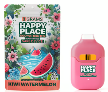 Happy Place - Kiwi Watermelon - 2 Gram - ALL-IN-ONE (Happy Place)