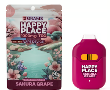 Happy Place - Sakura Grape - 2 GRAM - ALL-IN-ONE