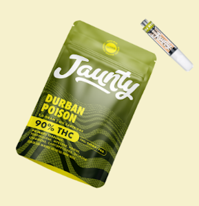 JAUNTY - Durban Poison - 1G 510 Vape