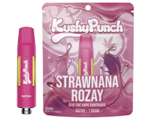 Kushy Punch Cart 1g Strawnana Rozay