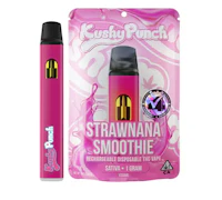Kushy Punch All In One 1g Strawnana Smoothie
