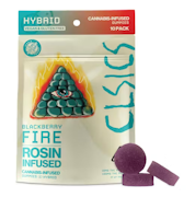 CLSICS Rosin 10pk Gummies Blackberry Fire
