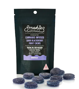 Smokiez Edibles - Smokiez | Sour Blackberry Fruit Chews | 10pk/100mg