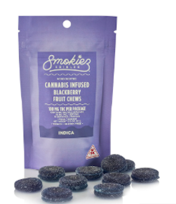 Smokiez | Blackberry Fruit Chews | 10pk/100mg