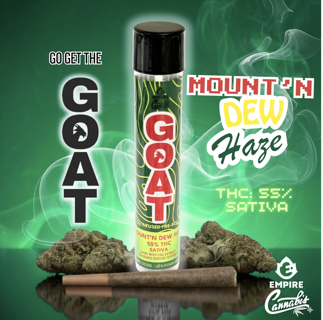 Empire - Mount'n Dew Haze Infused pre-roll | 2g Main Image