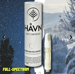 HAVN - Blueberry Cupcake | 1g 510 Vape Cart | TAX INCLD