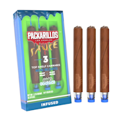 GMO Cookies 3pk/2.25g Infused Blunts