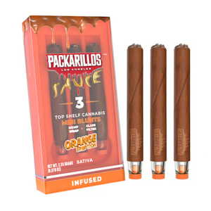 Packs - Orange Eruption 3pk/2.25g Infused Blunts