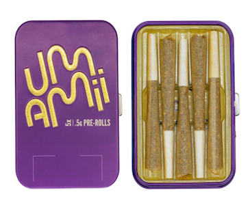 Umamii - Lemon Pepper | Full Melt Bubble Hash Infused | Pre-Roll Pack | 2.5g/5pk (Umamii)