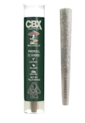 Cannabiotix 0.75g indoor Flower Preroll - Macadelic 25%