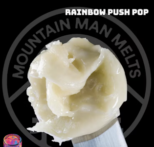 Mountain Man Melts - Mountain Man 1G Rainbow Push Pop Live Rosin
