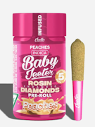 Peaches (I) | 5pc Infused Rosin Pre-roll Pack | Baby Jeeter