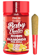 Fire OG (H) | 5pc Infused Rosin Pre-roll Pack | Baby Jeeter
