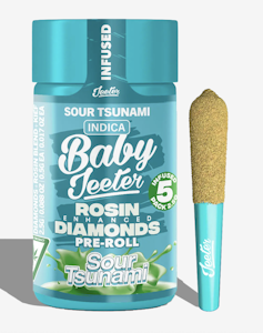 Jeeter - Sour Tsunami (I) | 5pc infused Rosin Preroll Pack | Baby Jeeter