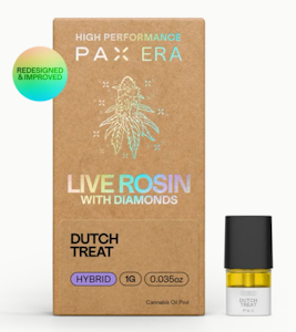 PAX - Dutch Treat - Live Rosin with Diamonds POD 1G