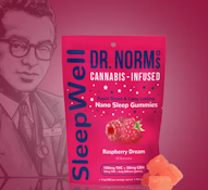 Dr. Norm's 100mg CBN Raspberry Dream Sleep Gummies
