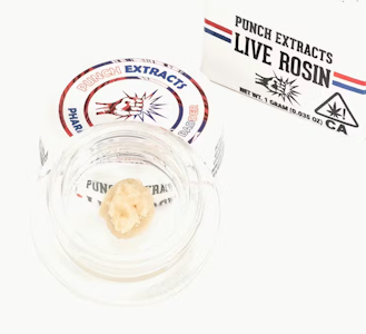PUNCH EDIBLES & EXTRACTS - PUNCH 1G Pharoah's Hashburger TIER 4 Cold Cure Rosin Badder