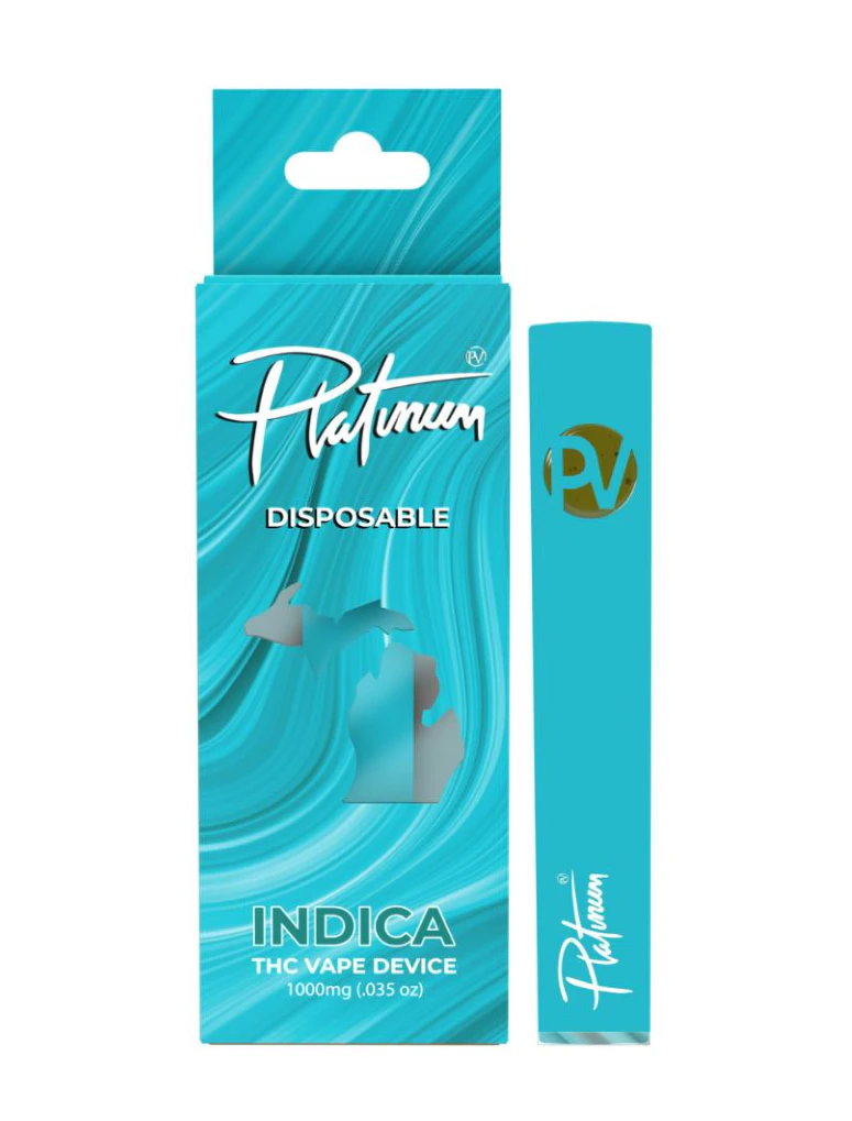 Platinum Vape - Pineapple Punch - 1g Disposable All-In-One (Platinum) Main Image