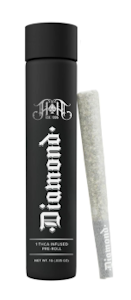 HEAVY HITTERS - Heavy Hitters - Garlic Z - Infused Diamond - Preroll - 1g