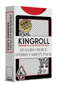 Kingroll - Juniors - Dealers Choice Hybrid Mix #7 - Infused Preroll Pack - 4pk - 3g