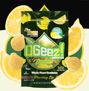 OGEEZ - Sweet Lemon Live Rosin Edibles