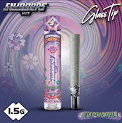 1.5g Sluggers Infused Pre-Roll with Glass Tip - Euphoria 37%