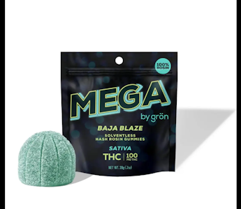 Grön - Grön - Baja Blaze MEGA Rosin - 100mg