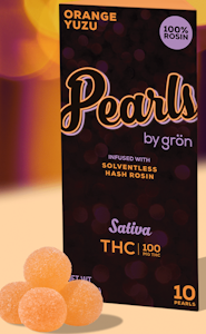Grön - Grön - Orange Yuzu Rosin Pearls - 100mg
