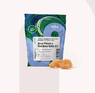 MFNY - MFNY | Edible | Live Resin Gummies - Sour Peach X Rainbow Beltz 2.0 10pk | 10mg