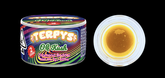 CREME DE CANNA - Creme De Canna -Terpys- Diamond Badder 2g - OG Kush 71%