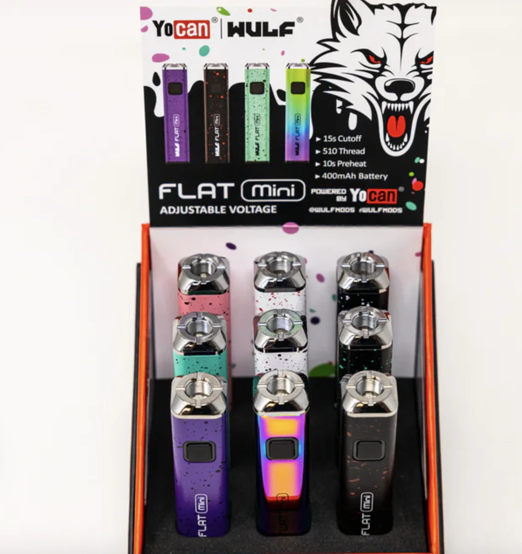 Smoketok - YoCan | Wulf Flat Mini 510 Battery Main Image