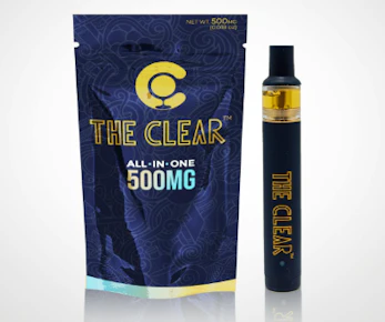 The Clear | Elite All-in-One Disposable | Blue Raz | 0.5g