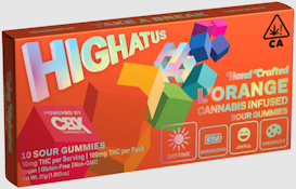 L'Orange - 100mg THC Hand Crafted Sour Gummies - Highatus