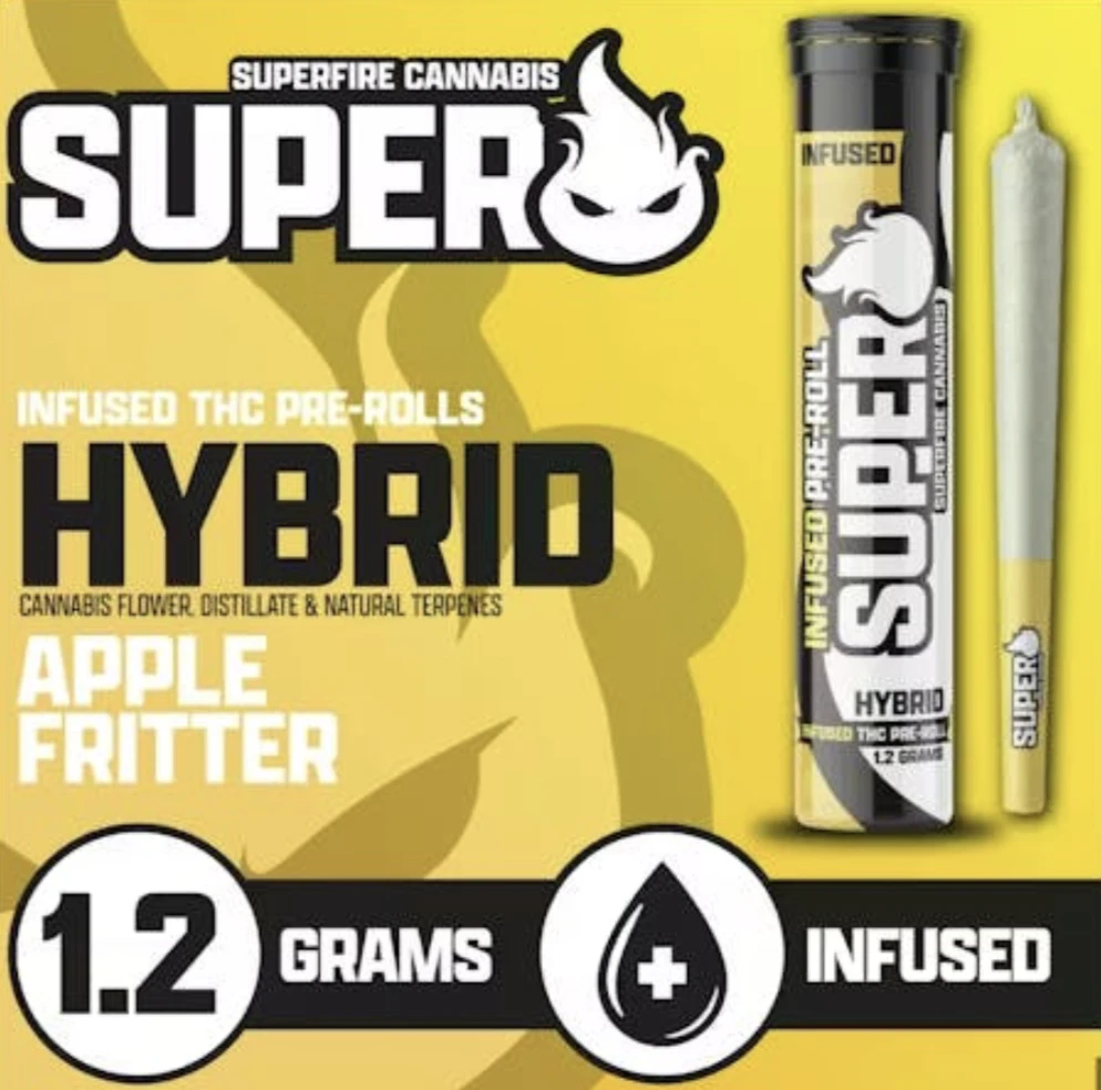 Superfire Cannabis - Apple Fritter Infused Pre-roll | 1.2g Main Image