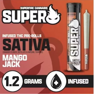 Superfire Cannabis - Mango Jack Infused Pre-roll | 1.2g