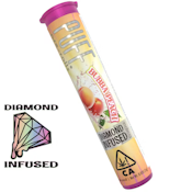 PUFF Diamond Infused Pre Roll 1g Indica Bubba Peach