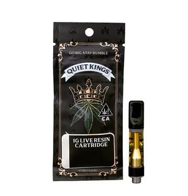 Quiet Kings - Grape God - 1g Live Resin Cartridge (Quiet Kings) Main Image