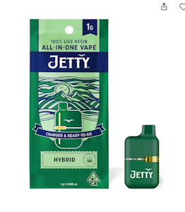 JETTY EXTRACTS - Banana Nut Muffin - Live Resin - Disposable - 1g