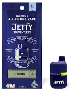 JETTY EXTRACTS - Midnight Milk - Solventless - Disposable - 1g