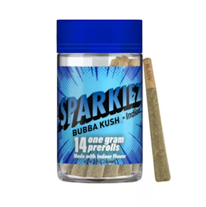 SPARKIEZ - Sparkiez - Preroll - Bubba Kush - 14pk