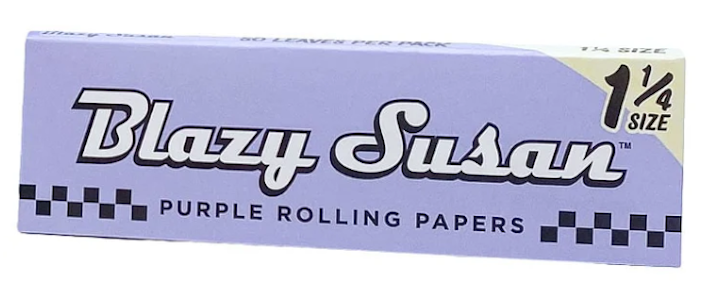 Blazy Susan - Blazy Susan | Purple | 1-1/4 Rolling Papers | 50 ct.