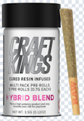Pre Roll | Infused | Craft Kings | Hybrid Blend | 5pk