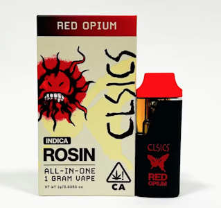 CLSICS - CLSICS 1G AIO Red Opium Rosin Disposable