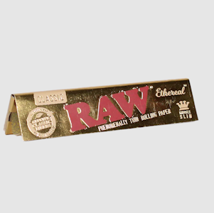 RAW Rolling Papers - RAW King Size [SLIM - ETHEREAL] Rolling Papers