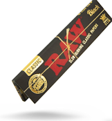 RAW King Size [SLIM - BLACK] Rolling Papers