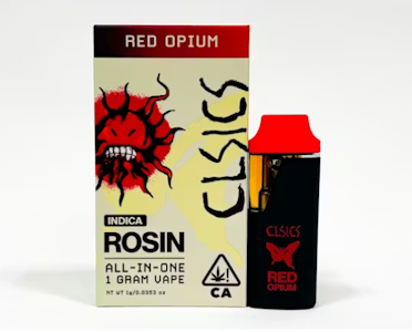 CLSICS - Red Opium | 1g | Rosin AIO | CLSICS